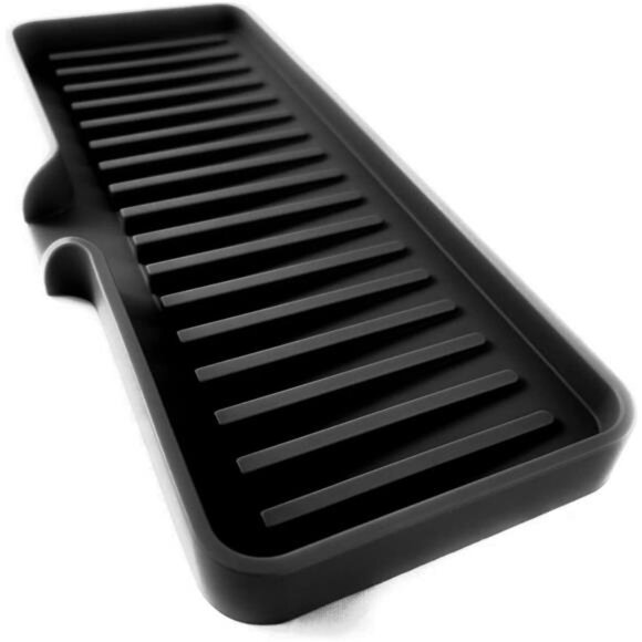 Happitasa Silicone Soap Dish Tray and Sponge Holder with Drain Chute | Bathroom - Picture 3 of 8